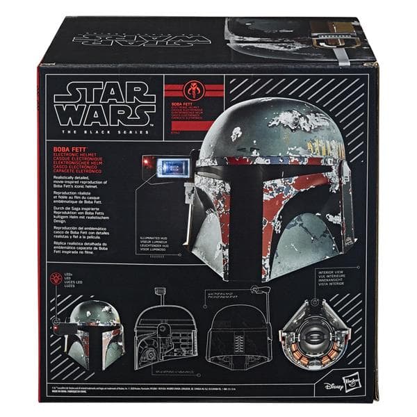Star Wars The Black Series Boba Fett Electronic Helmet