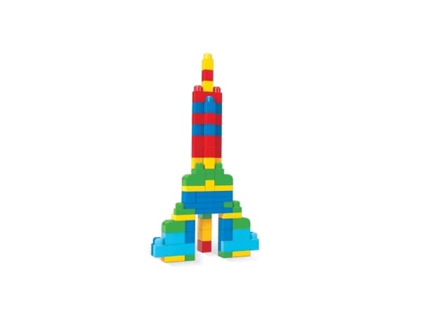 MEGA BLOKS First Builders Big Building Bag, Byggsats, 1 År, Plast, 80 styck, 1,37 kg
