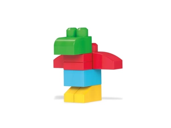MEGA BLOKS First Builders Big Building Bag, Byggsats, 1 År, Plast, 80 styck, 1,37 kg