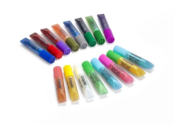 Crayola Mini glitterlim 16 stycken
