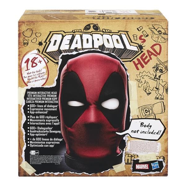 Hasbro Marvel Legends Deadpool’s Head Premium Interactive Head