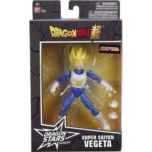 Dragon Ball Super - Super Saiyan Vegeta Figur - 17 cm - 16 ledade punkter