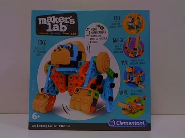 Clementoni Maker's Lab - Morsomme dyr