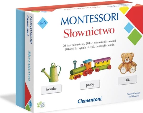 Clementoni Montessori sanastopeli