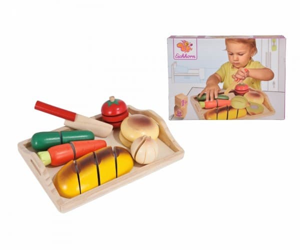 Eichhorn Board with bread and vegetables - 100003731
