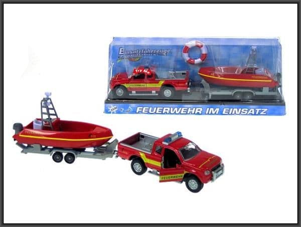 Hipo Auto Straz 12cm with a boat with a sound in a box under a lampshade (510615)