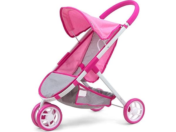 Milly Mally Wozek dla lalek Susie Prestige rosa