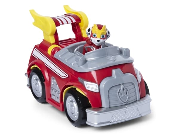 Paw Patrol, Mighty Pups Super Paws - Marshalls drevne kjøretøy, leketøy