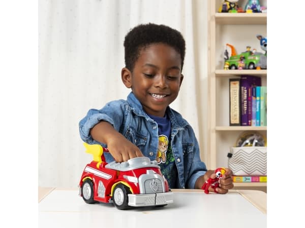 Paw Patrol, Mighty Pups Super Paws - Marshalls drevne kjøretøy, leketøy
