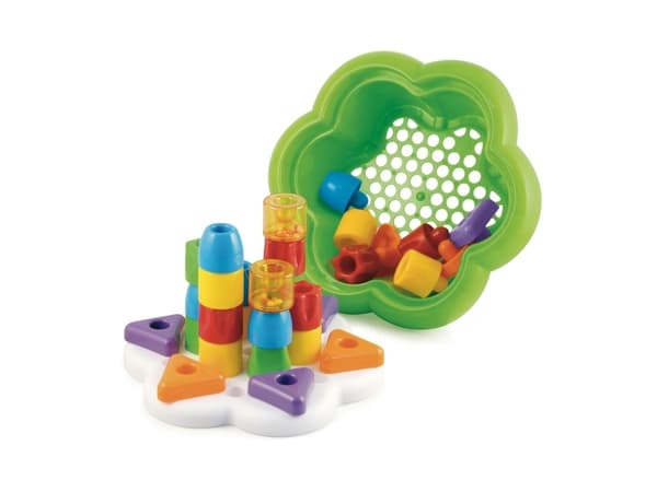 Quercetti Daisy Box Chunky Pegs 28 pusselbitar