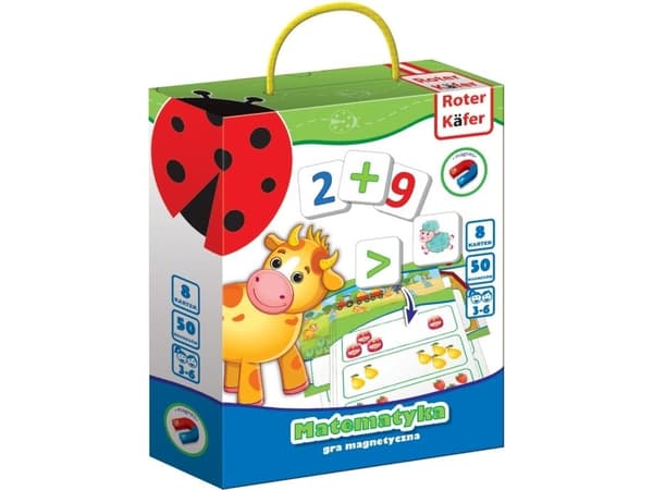 Roter Kafer Magnetiskt spel Matematik
