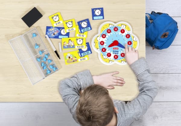 Quercetti Primo Clock, 4 år, Plast, Flerfarget