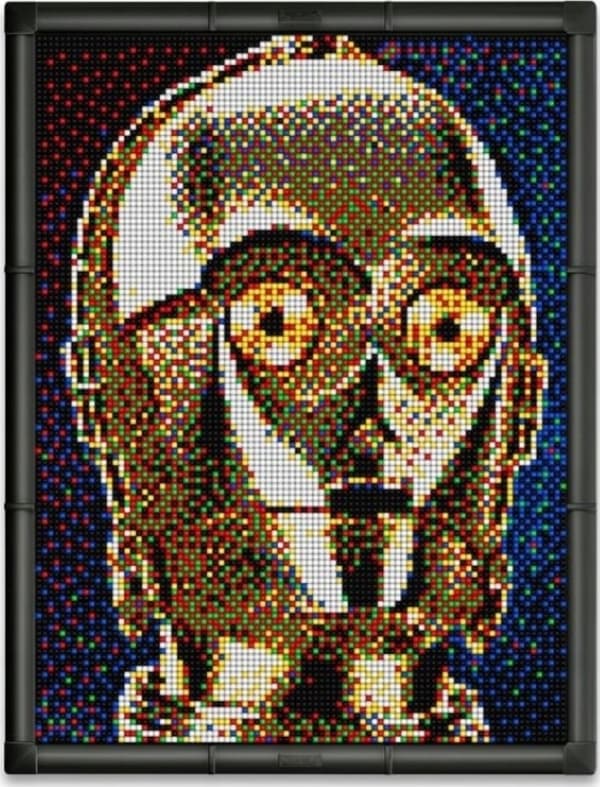 Quercetti MOSAIKK PIXELKUNST. 9 STAR WARS C-3PO 14800 EL.