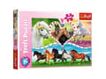 Miniatyrbild 2 av 2: Trefl Puzzle 200el Beautiful horses 13248 Trefl