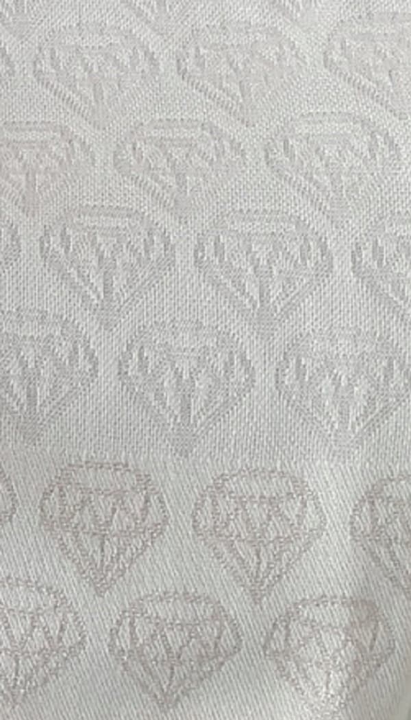 BLÖJA BAMB.SILVER GLOW 75X75CM 170G DIAMANT SILVER