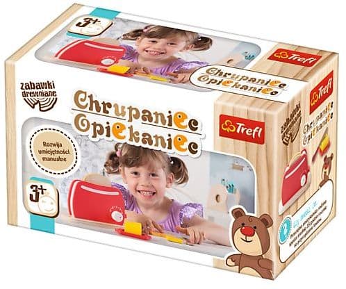 Trefl Zabawka drewniana Chrupaniec Opiekaniec
