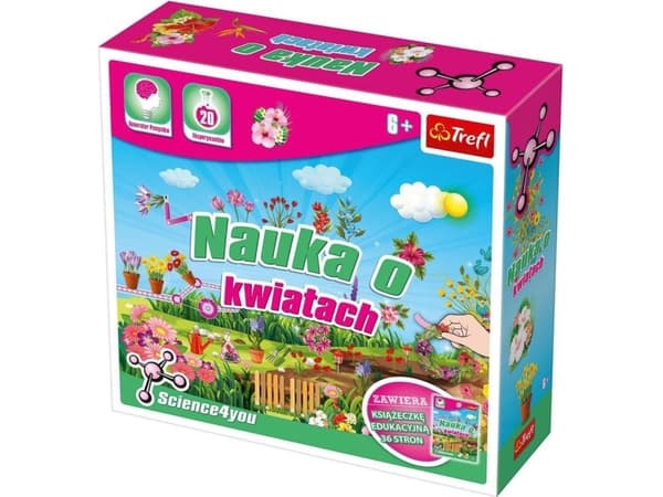 Trefl Lär dig om blommor
