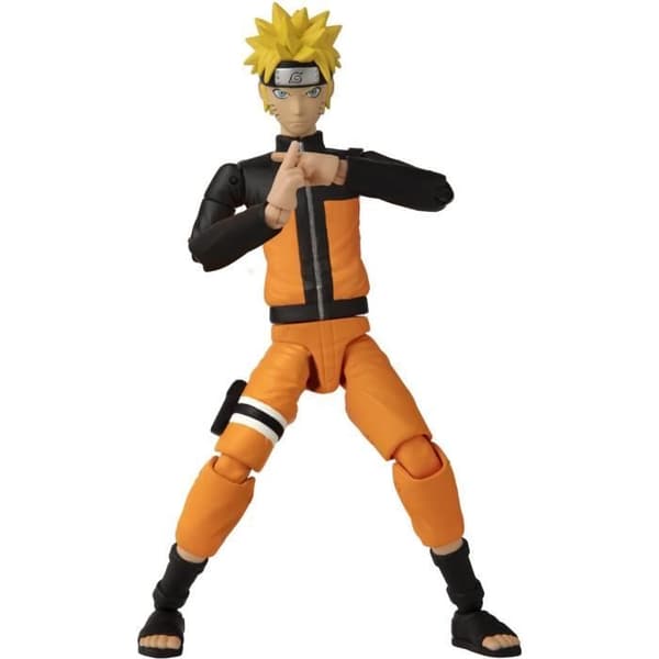 Anime Heroes - Naruto Shippuden - Figur Anime hjältar 17 cm - Naruto Uzumaki