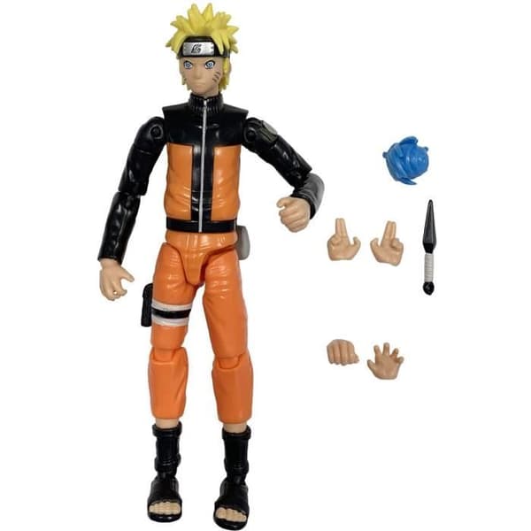 Anime Heroes - Naruto Shippuden - Figur Anime hjältar 17 cm - Naruto Uzumaki
