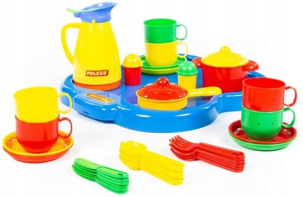 Wader Polesie 54951 fat med brett for 6 personer - 54951 POLESIE