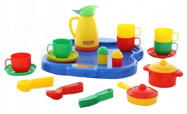 Wader Polesie 54951 fat med brett for 6 personer - 54951 POLESIE