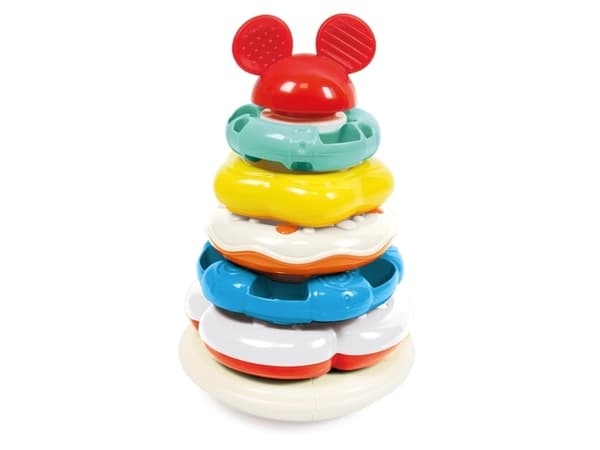 Clementoni Disney Baby Stacking Rings, 0,6 År, Multifärg