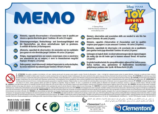Clementoni Clementoni Memo Toy Story 4 18050 s8