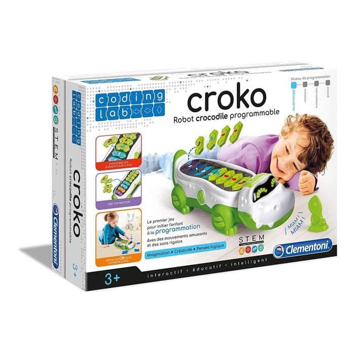 CLEMENTONI Robot - Coko, min programmerbare krokodillerobot - 3 år og ældre