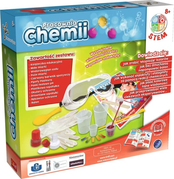 Trefl Kemi Laboratorievetenskap 4 You