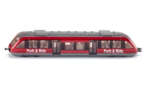 Siku Local train, Trikkvogn, 3 år, Metall, Plast, Sort, Rød