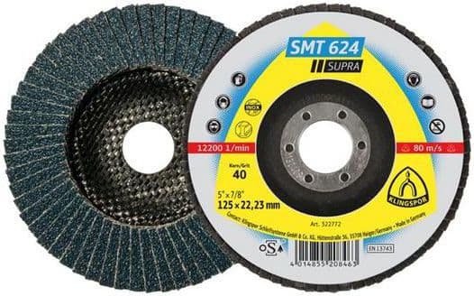Klingspor lamellhjul 125mm gr. 80 SMT 624 222110