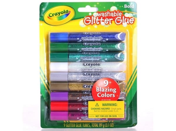 CRAYOLA 9 Glitterlim