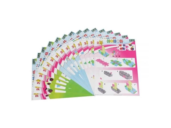 CLICS Byggnadsplaner 15 kort 24in1 - Glitter CP011