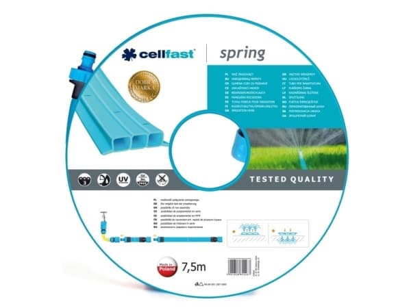 Cellfast sprinklerslange Fjær 1/2" 7,5m (19-021)