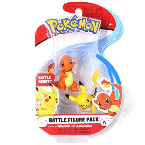 Pokemon Battle Figures Pikachu & Charmander