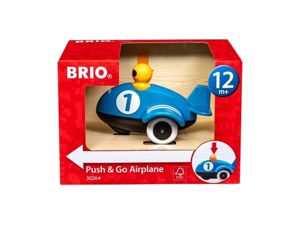 BRIO 30264 Trykk og kjør-fly