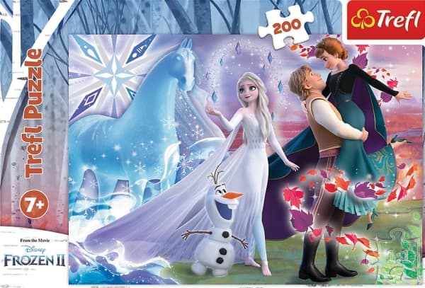 Trefl Puzzle 200 pieces The magical world of the sisters. Frozen 2.