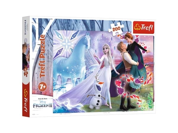 Trefl Puzzle 200 pieces The magical world of the sisters. Frozen 2.