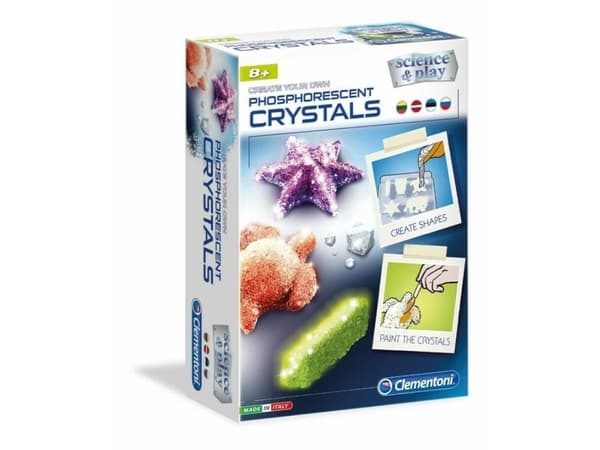 Clementoni Science &amp; Play Kreativitetsset "Skapa en kristall" Clementoni Science &amp; Play, 50575