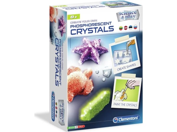 Clementoni Science &amp; Play Kreativitetsset "Skapa en kristall" Clementoni Science &amp; Play, 50575