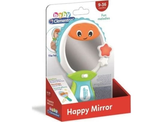 Clementoni Mirror rattle, 0,9 År, Multifärg