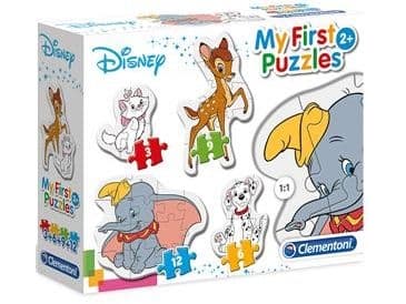 Clementoni Mina första pussel, 3 stk, Fjernsyn/film, 2 År