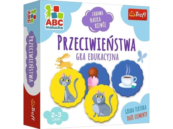 Trefl -OPPOSITIES SPILL ABC KIDS TREFL PUD