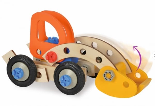 Eichhorn Constructor, Excavator, 4 År, Bok, Plast, Trä, Multifärg