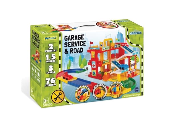 Garage Service with road