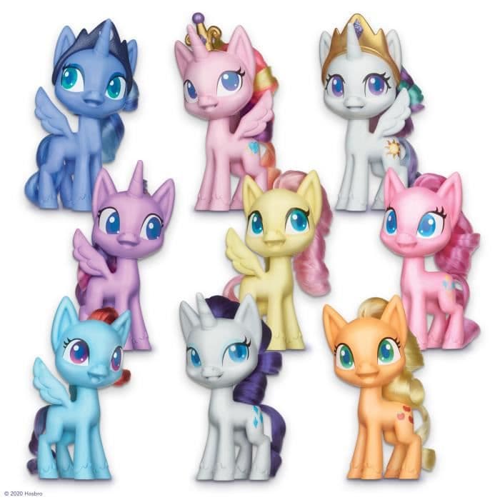 My Little Pony - 9 ponin laatikko 12,5 cm hahmoja - Iso kokoelma ystävyyttä