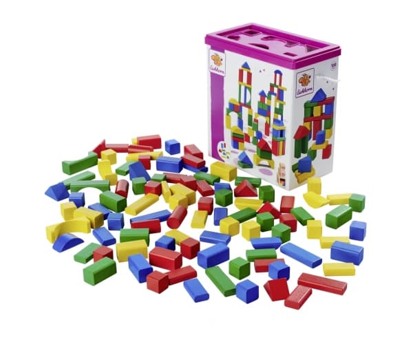 Eichhorn 100010171, Byggklossar, 1 År, Trä, 100 styck