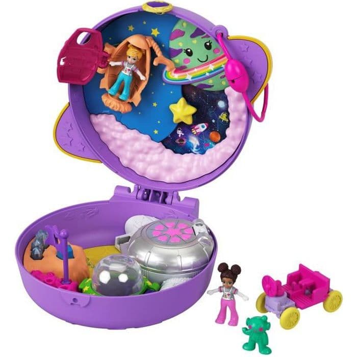 POLLY POCKET Saturn Exploration Universe Box