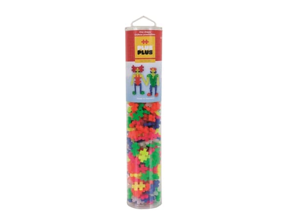 Plus-Plus Neon mix / 240 pcs / Tube