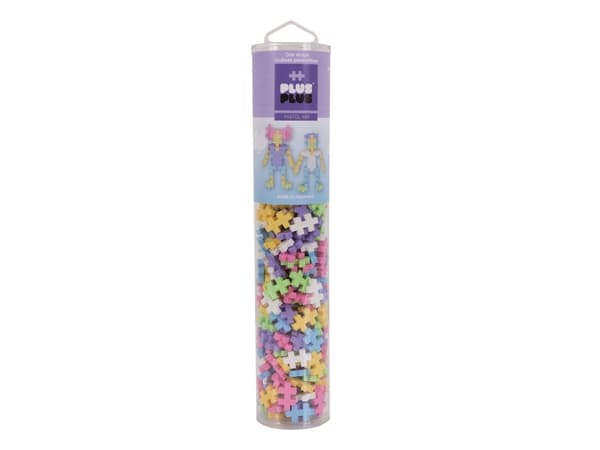 Plus-Plus Pastel mix / 240 pcs. Tube